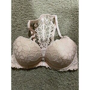 Women's PINK by victoria's secret 32D light pink date racerback bra